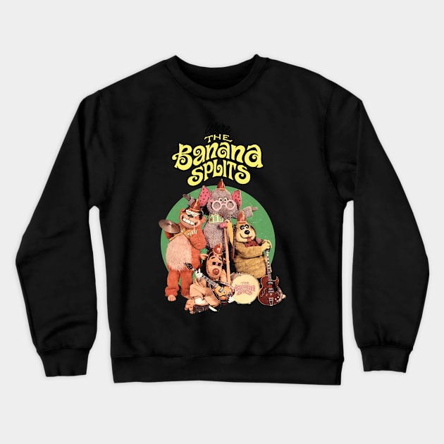 WERE THE BANANA SPLITS Crewneck Sweatshirt by bospizza99